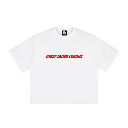 LOGGIN' HOURS BOXY LOGO TEE